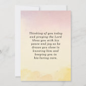 Jesaja 41:10 Vrees niet Ik ben met u Bijbel Flat Kaart (Achterkant)