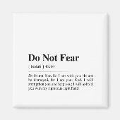 Jesaja 41:10 Vrees niet Magneet (Voorkant)