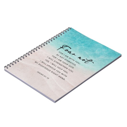 Jesaja 41:10 Vrees niet Notitieboek (Linkerzijde)