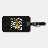 Jesaja 41:10 - Vrees niet voor Inspirerend Bijbelv Bagagelabel (Voorkant horizontaal)