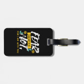 Jesaja 41:10 - Vrees niet voor Inspirerend Bijbelv Bagagelabel (Achterkant horizontaal)