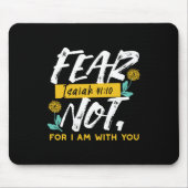 Jesaja 41:10 - Vrees niet voor Inspirerend Bijbelv Muismat (Voorkant)