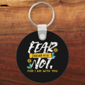 Jesaja 41:10 - Vrees niet voor Inspirerend Bijbelv Sleutelhanger (Achterkant)