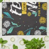 Jesaja 41:10 - Vrees niet voor Inspirerend Bijbelv Theedoek (Gevouwen)