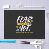 Jesaja 41:10 - Vrees niet voor Inspirerend Bijbelv Tissuepapier (Craft)