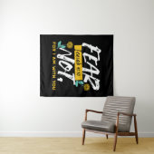 Jesaja 41:10 - Vrees niet voor Inspirerend Bijbelv Wandkleed (In Situ (horizontaal))