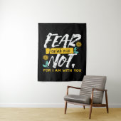 Jesaja 41:10 - Vrees niet voor Inspirerend Bijbelv Wandkleed (In situ)