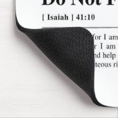 Jesaja 41:10 Wees niet bevreesd Muismat (Hoek)