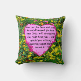 JESAJA 41:10 WILDBLOEM FOTOONTWERP KUSSEN