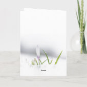 Jesaja 43:18 Ik doe een NIEUW DING Bijbel Verse Kaart (Achterkant)