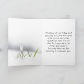 Jesaja 43:18 Ik doe een NIEUW DING Bijbel Verse Kaart (Binnen)