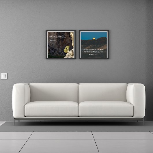Jesaja 43:19 KJV Muurkunst – Bijbeltekst Poster
