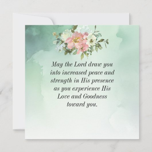 Jesaja 43:1 Wees niet bevreesd voor het Bijbelvers (Achterkant)