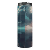 Jesaja 43:2 Door diepe wateren met u Thermosbeker (Achterkant)