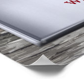 Jesaja 43:2 - kunstprint poster (Hoek)