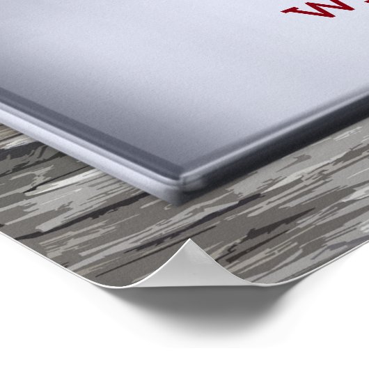 Jesaja 43:2 - kunstprint poster (Hoek)