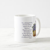 Jesaja 49 Bijbel Verse Schrift Koffiemok (Voorkant rechts)