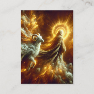 Jesaja 53:6-7 KJV Kaarten - Lam naar de Slacht Visitekaartje