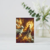 Jesaja 53:6-7 KJV Kaarten - Lam naar de Slacht Visitekaartje (Staand voorkant)