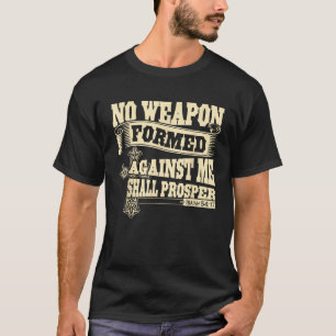 Jesaja 54 17 Christelijk voor mannen Vrouwen Gift T-shirt