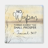 Jesaja 54 17 Geen wapen tegen u, Bijbel Magneet (Voorkant)