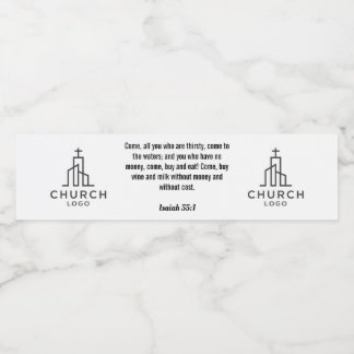 Jesaja 55:1 Water Etiket