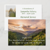 Jesaja 55 Bijbelse Bedankt Christelijke gewoonte Kaart (Voorkant / Achterkant)