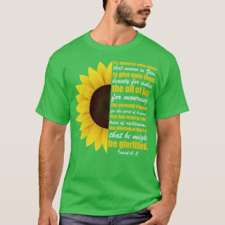 Jesaja 613 Beauty voor As Christelijk T-shirt