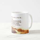 Jesaja 61:1 De Geest van de Heer is op Mij, Koffiemok (Voorkant rechts)