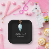 Jesaja 9:2 Elegante Waterverf kerstmis Papieren Bordje (Feest)