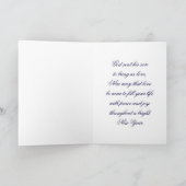 Jesaja 9:2 Kerst Wenskaart Feestdagen Kaart (Binnen)