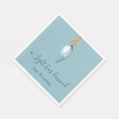 Jesaja 9:2 Oorspronkelijke Waterverf Christelijke  Servet (Hoek)