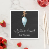 Jesaja 9:2 Oorspronkelijke Waterverf Kerst Servet (Insitu)