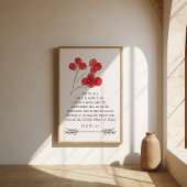 Jesaja 9:6 Minimale Kerst Schriftkunst Poster