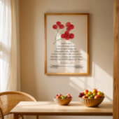 Jesaja 9:6 Minimale Kerst Schriftkunst Poster