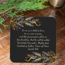 Jesaja 9:6 Voor ons wordt een kind met Kerstmis ge