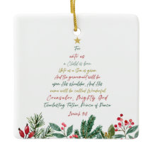 Jesaja 9:6 Want voor ons wordt een kind met Kerstm