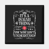 Jesaja noemt het een Jesaja die je niet zou begrij Magneet (Voorkant)