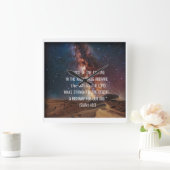 Jesaja Schriftklok Vierkante Klok (Huis)