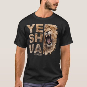 Jeshua Leeuw Van Juda Jezus Christelijk Geloof T-shirt