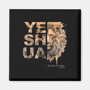 Jeshua, Leeuw van Juda, Jezus, God, Bijbelvers, Op Magneet