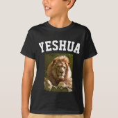 JESHUA LION OF JUDAH JESUS T-shirts (Voorkant)