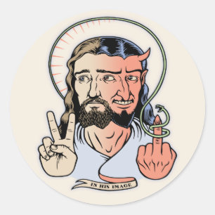 Jesifer Ronde Sticker