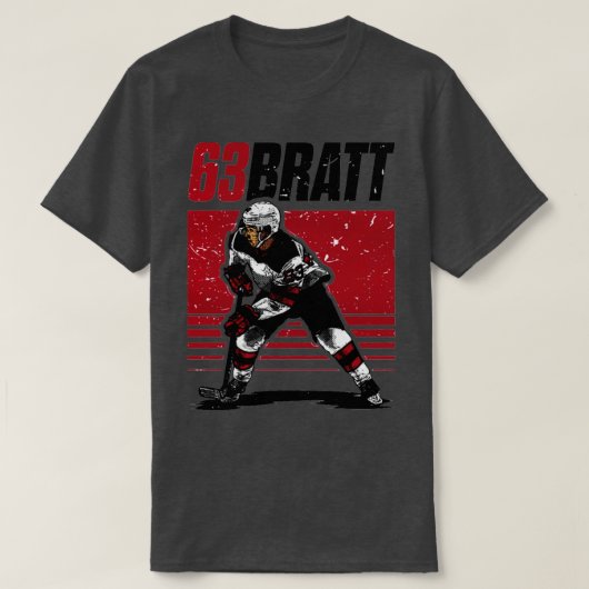 Jesper Bratt New Jersey Starter T-shirt (Design voorkant)