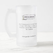 Jess and Brian GP Collectors Cup Matglas Bierpul (Links)