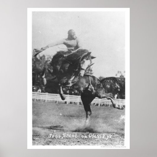 Jess Stahl on Glass Eye. Poster (Voorkant)