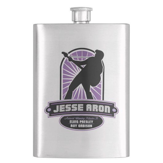 Jesse Aron Party Flask Flacon (Voorkant)