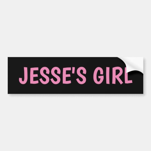 JESSE  BUMPERSTICKERS (Voorkant)