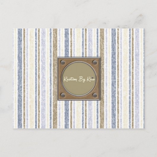 Jesse Cole Birth kondiging Aankondigingskaart (Achterkant)