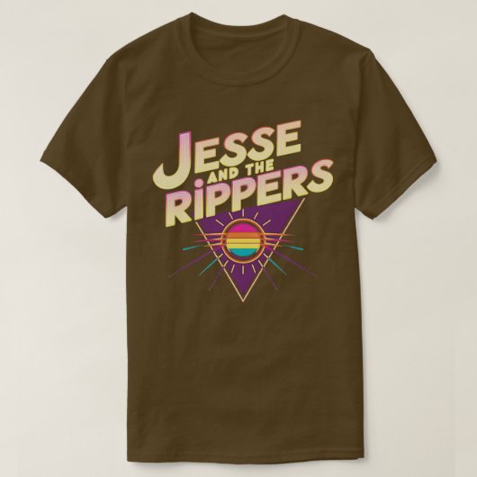 Jesse en Rippers T-shirt (Design voorkant)